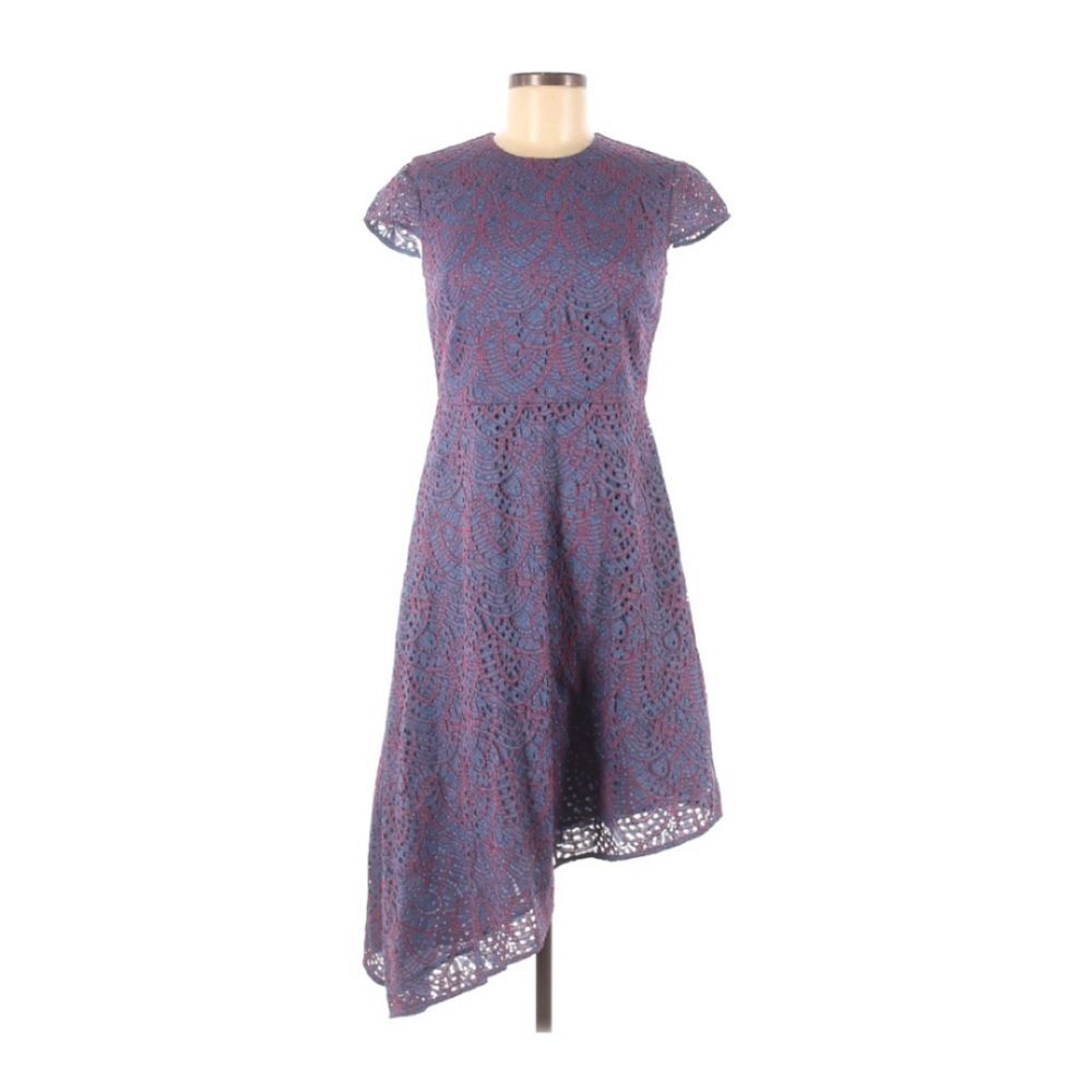 Banana Republic Women's‎ Casual short Sleeve High Low Dress 6 (Petite)